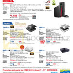 ASUS Desktop PC, ROG GR6-R021R Console, VivoMini, VM62N, VM42, UN62- M111Y, UN42-M074Y