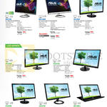 ASUS Monitors IPS LED MX27AQ, MX239HR, VS239HV, VS247HV, VS248HR, VS228NE, VX207DE, MB169B+