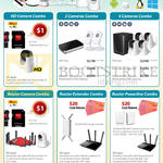 D-Link Camera Combos HD Camera, 2 Cameras, Router, Router Extender, Router Powerline Combos