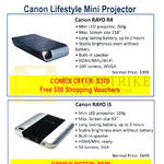 Projectors Lifestyle Mini Rayo R4, Rayo I5