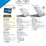 Dell Notebooks XPS 12, 13, 15 Series