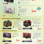 Fujifilm (No Prices) Digital Cameras Finepix X30, XQ1, S1, S9400W, T500, F850EXR, XP80