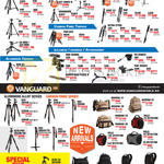 Velbon Vanguard Tripods, Aluminium, Video, Monopods, Carbon Fibre, Ballhead, Panhead