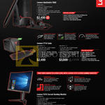 Desktop PCs Gaming IdeaCentre Y900, Y710 Cube, Y27G Monitor