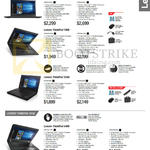 Notebooks ThinkPad Classic T460s, T460, X260, Edge E460