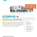 G-Technology G Drive Thunderbolt 3TB, 4TB, 6TB