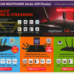 Wireless Routers Nighthawk X4S, X8, X6, X3