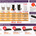 Wireless Wifi Routers Extenders, Adapter, Switches, EX2700, EX3700, EX6120, EX6200, EX7000, Ex7300, R6220, A6210, GS205, GS308, GS308P, GS316, GS324