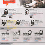 Headphones, Bluetooth Headsets, Game Zero, One, PC 323D, 350 SE, 333D, PXC 250-II, 450, MM 450-X Travel, 550-X Travel, EZX 60, 80, VMX 200-II