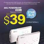 MiLi Powerbank 6000mAh Swarovski Crystal