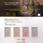 MiLi Smart Flash Drive, IData Pro 32GB 64GB 128GB 256GB