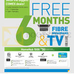 StarHub HomeHub 1000, Free 6 Months Fibre Broadband, TV