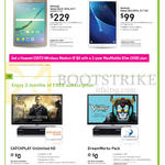 StarHub Mobile Broadband, TVs, Samsung Galaxy Tab S2 2016 8.0, Tab A 2016 10.1, Catchplay Unlimited HD, DreamWorks Pack