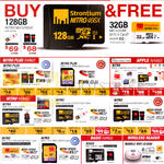 Strontium MicroSD Cards Nitro Plus, Nitro, Basic Range, Wireless Reader, Mobile Wifi Cloud