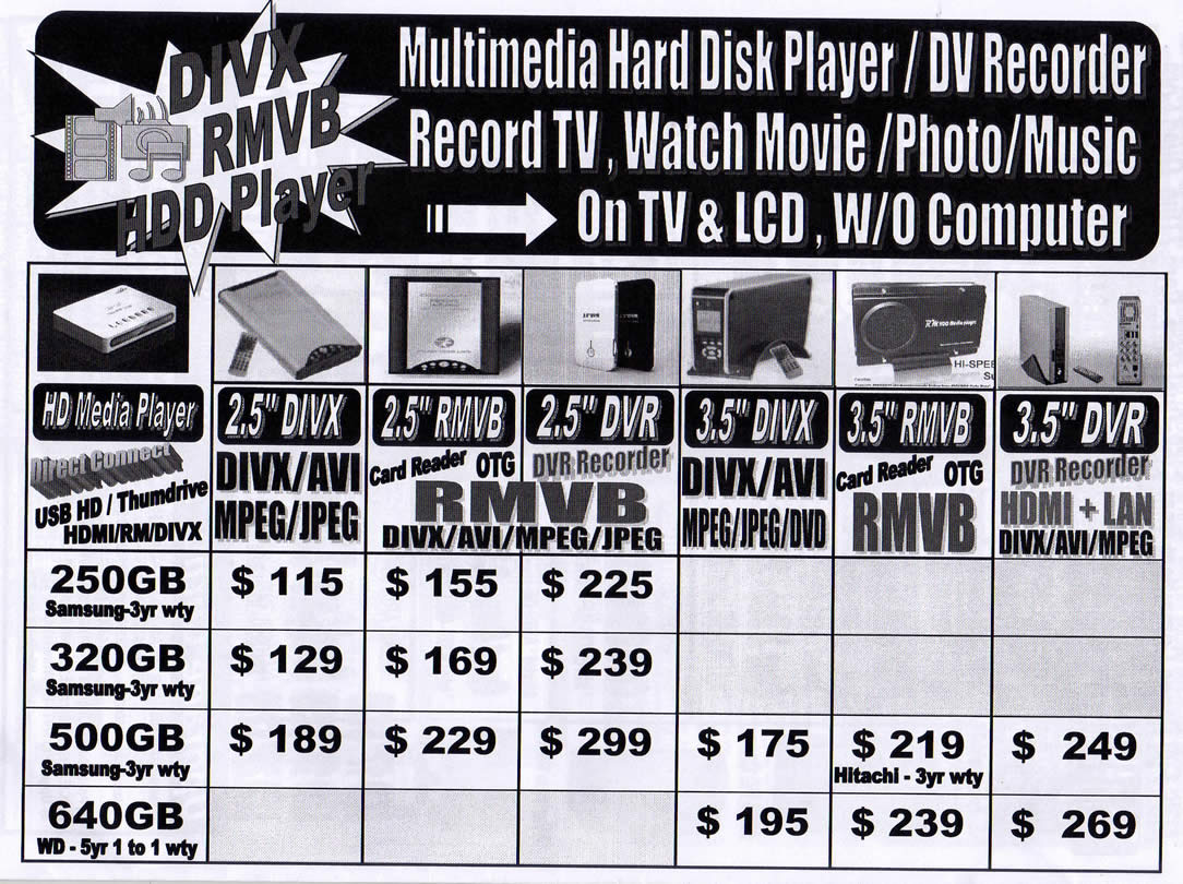 IT Show 2009 price list image brochure of ABSCOM 2 (coldfreeze)