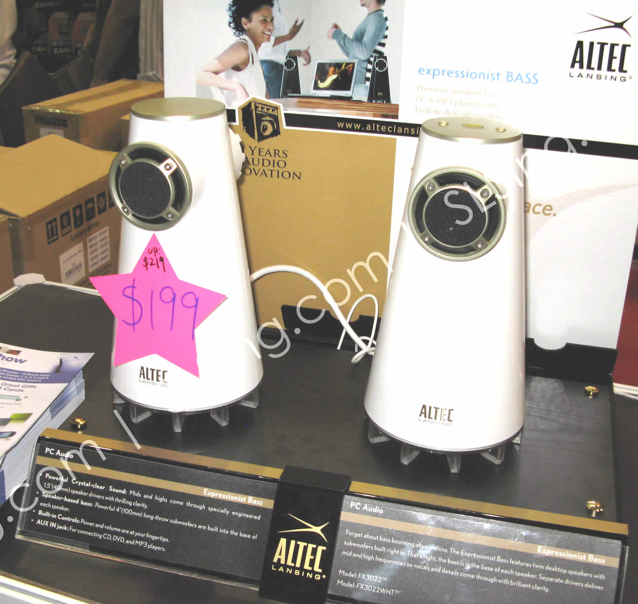 IT Show 2009 price list image brochure of Altec Lansing (vr-zone Booest)