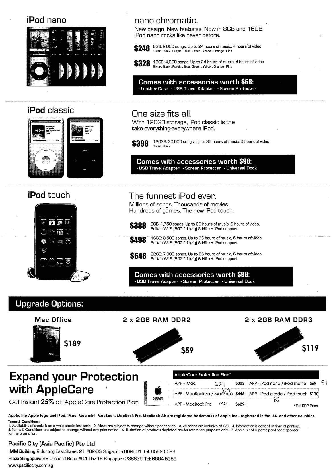 IT Show 2009 price list image brochure of Apple Pacific City 2(coldfreeze)