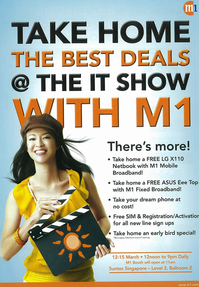 IT Show 2009 price list image brochure of M1 Intro Tclong