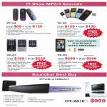 YP MP3 MP4 Players Soundbar (tclong)