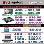 Systems CompactFlash CF Card Secure Digital Memory Cards SDHC