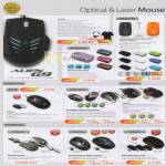 Optical Laser Mouse Alien G9 2GO Blue Flex Zero Zen Z1 GLX USB Air ZGO