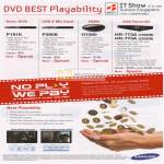 DVD Player DivX P191K P390K H1080 HR 773A 775A