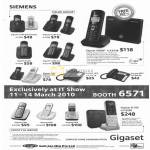 Gigaset Handsets AL180 Al28 A580IP A580 5010 5020 C380 C590 E360 SL780