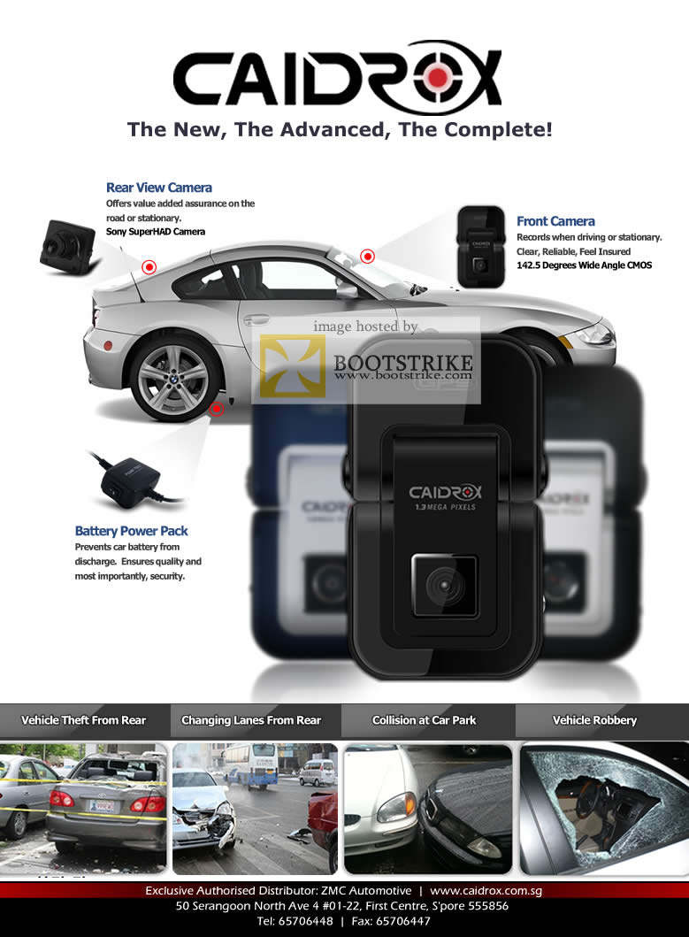 IT Show 2011 price list image brochure of ZMC Caidrox Canera Battery More Information