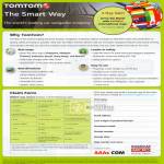 TomTom GPS Navigation System Tele Atlas QuickGPSfix Lane Guidance