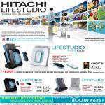 Hitachi Lifestudio Mobile Plus External Storage Desk Plus