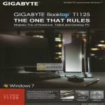 Gigabyte Notebooks Booktop T1125