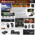 Aputure Photographic Equipments Gigtube Wireless Trigmaster Yongnuo Pixel Wireless Sekonic Flash Meter