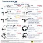 Epicenter Beyerdynamic Headphones DTX 11 IE 21 60 80 100 MMX 100 DTX 300p DT 235 SX 10 DJX 1