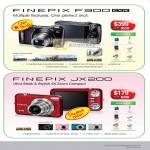 Digital Cameras Finepix F300 EXR JX200 Harvey Norman