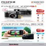 Digital Cameras Finepix X100 Real 3D W3 Harvey Norman