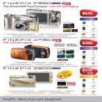 Finepix F550 EXR XP30 GPS Z800 Harvey Norman