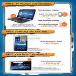 Fibre Cable Mobile Broadband HP Pavilion DV6 Samsung Galaxy Tab Viewsonic Viewpad 7