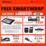 Free Smartwrap Huawei Ideos S7 Tablet ViewPad 10s Blackberry Jawbone Microsoft Arc Touch Plantronics Savor M1100