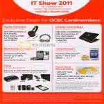 OCBC Deals Audio Technica Corbell MSI IPod Sony Ericsson Veho Tawandang Microbrewery