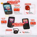 Mobile Prepaid 3G Handset Bundles 2G Nokia 7230 1661 Motorola WX395