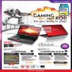 Notebooks Gaming Qosmio F500 D831 BD834 F60 BD539 BD540 BD545