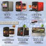 Sony Smartphones Mobile G700, Mix Walkman, W8, Live With Walkman, Xperia Active, Xperia Play