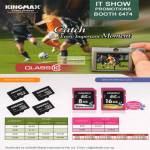 Kingmax Flash Memory Card MicroSD, SDHC