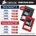 Corsair SSD Storage Force Series 3, Force Series GT