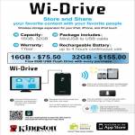 Kingston Wi Drive Wireless Storage