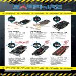 Sapphire Video Graphic Cards Radeon HD5450, HD6670, HD6770, HD6850, HD7950, HD7970