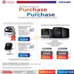 Fida Prolink Iomega Purchase With Purchase PIC1003WP IPCam, PIC1005WN, PIC1005WN, Iomega StorCenter Ix2-200 NAS