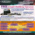 Free Ink Refilling Service