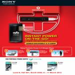 Sony USB Portable Power Supply CycleEnergy CP-ELSB, CP-ELS, CP-A2LS