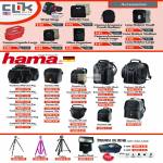 Clik Elite Accessories, Hama Camera Bags, Sorento, Canberra, Katoomba, Daytour, Samurai Dry Pak Case, Lollipod, Valon, Exakta Flash